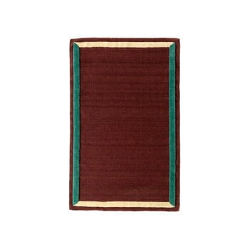 &Tradition Framed AP13 wool rug, 90 x 140 cm, plum