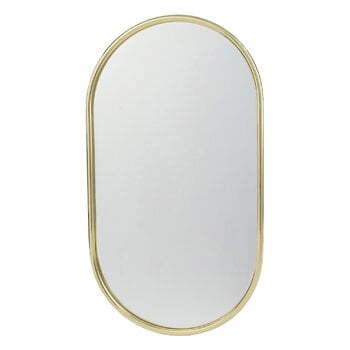 Wall mirrors, Angui mirror, 100 x 60 cm, gold, Gold