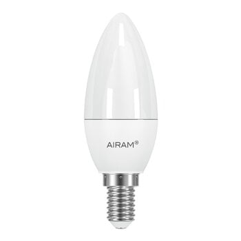 Light bulbs, LED Oiva candle bulb, 4,9W E14 3000K 470 lm, White