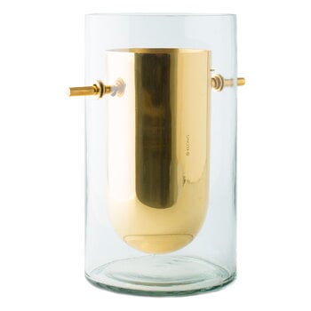 Vases, Alba vase, cylinder, Gold