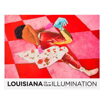 Louisiana Museum of Modern Art Alex Da Corte - Delerium I - Illumination 2016, 60 x 47 cm juliste, tuotekuva