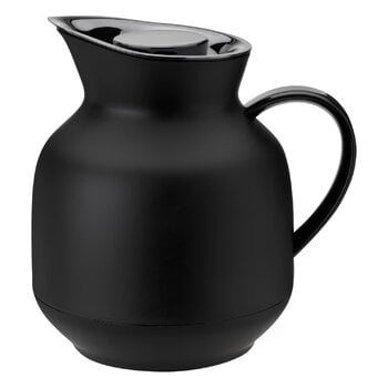 Stelton Amphora vakuumkanna för te, 1 L, mjuk svart
