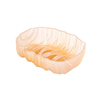 Platters & bowls, Melt bowl, M, peach, White