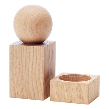 applicata Twist salt - pepper set, oak, product image