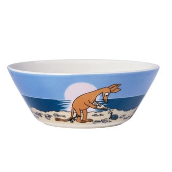 Arabia Moomin bowl, Sniff, blue
