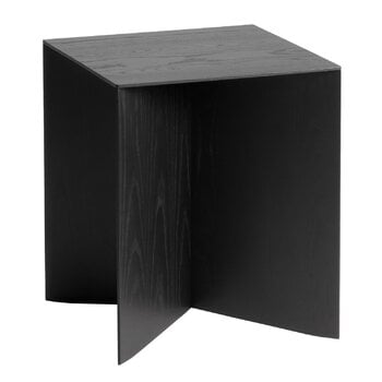 Ariake Beistelltisch Paperwood, schwarz