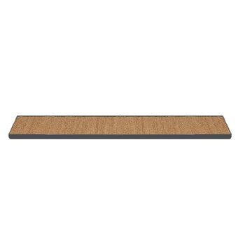 Asplund Belle shoe plate, 120 cm, charcoal grey
