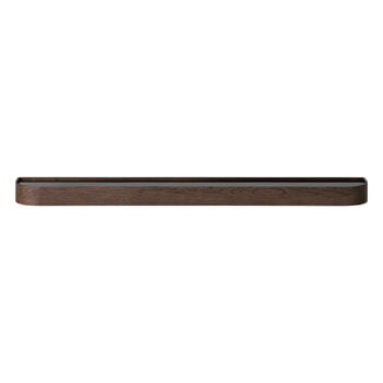 Audo Copenhagen Epoch shelf 150, dark stained oak - black