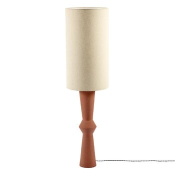 Floor lamps, Marie-Ann floor lamp, red brown, White