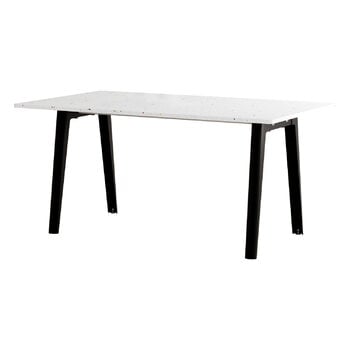 TIPTOE New Modern table 160 x 95 cm, recycled plastic - graphite black