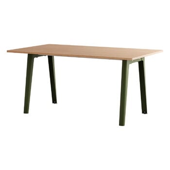 TIPTOE New Modern table 160 x 95 cm, oak - rosemary green