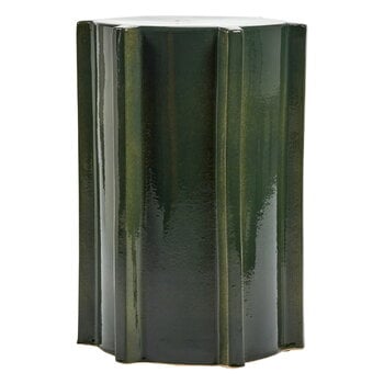 Serax Table d'appoint Pawn Geometrical, 45,4 cm, vert foncé