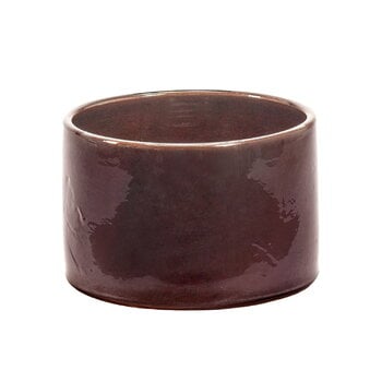 Serax Vaso 01 matala kukkaruukku, ruskea, tuotekuva