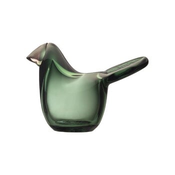 Iittala Birds by Toikka Flycatcher, Tannengrün - Lachsrosa