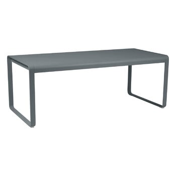 Fermob Bellevie table, 196 x 90 cm, storm grey