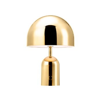 Portable lamps, Bell portable LED table lamp, gold, Gold