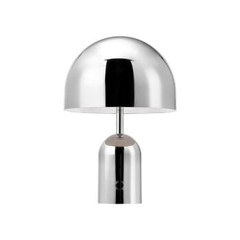 Laddningsbara lampor, Bell bärbar LED-bordslampa, silver, Silver