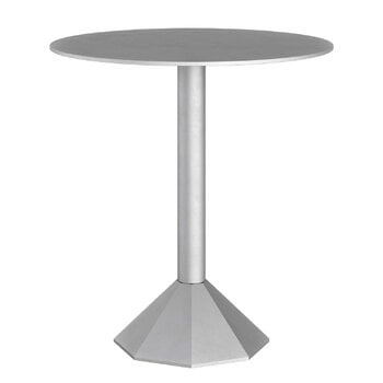 Bebó Objects Octi side table, high, aluminum