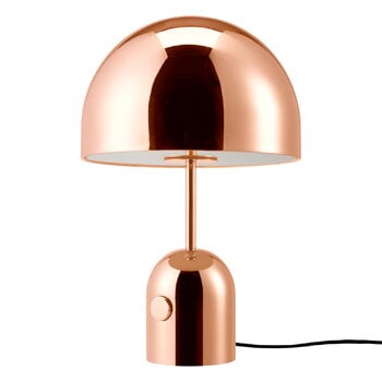 Table lamps, Bell table lamp, LED, copper, Copper