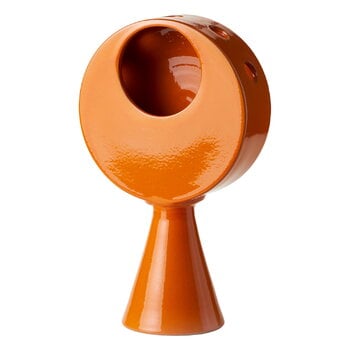 Vases, Clock vase, 40 cm, orange, Orange