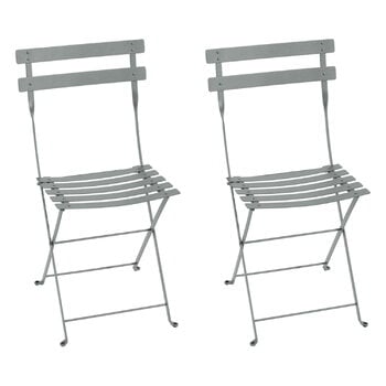Fermob Bistro Metal tuoli, 2 kpl, lapilli grey