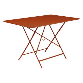 Patio tables, Bistro table, 117 x 77 cm, candied orange, Orange