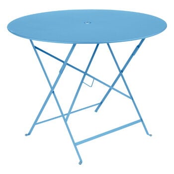 Patio tables, Bistro table, 96 cm, Maya blue, Light blue