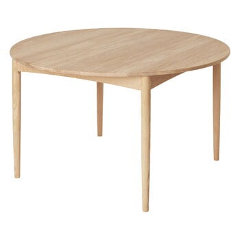 Carl Hansen & Søn BM0121 ruokapöytä, 120 cm, saippuoitu tammi, tuotekuva