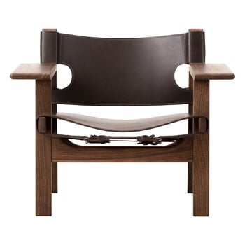 Fredericia The Spanish Chair, pelle di cavallo marrone scuro - noce oliato, immagine prodotto