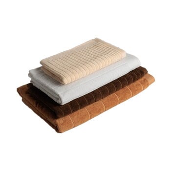 Bath towels, Baina x Estudio Persona towel set, limited edition, umbra, Beige