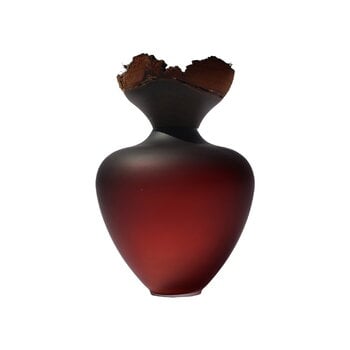 Utopia & Utility Vase empilable Baby Bloom, 29 x 24 cm, satin bourgogne