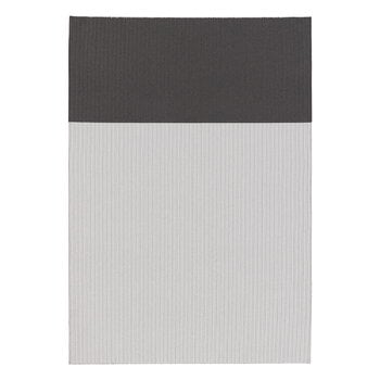 Woodnotes Tapis Beach In-Out, gris perle - graphite