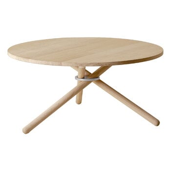 Eberhart Furniture Table basse Bertha, 90 cm, chêne clair