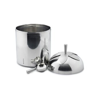 Kitchen containers, Blad jar, large, stainless steel, Silver