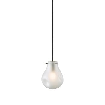 Pendant lamps, Soap pendant, small, frosted, White