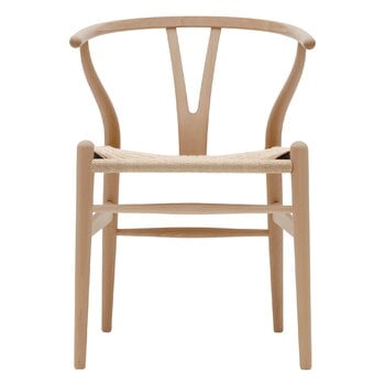 Carl Hansen & Søn CH24 Wishbone chair, soaped beech - natural cord