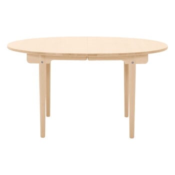 Dining tables, CH337 dining table, soaped beech, Natural