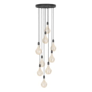 Tala Graphite Nine pendant with Voronoi II bulbs