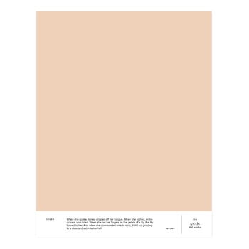 Paints, Paint sample, 024 ANAIS - mid powder, Beige