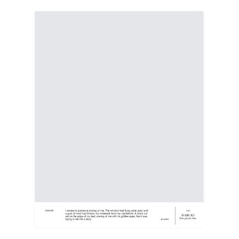Paints, Paint sample,  014 HARUKI - pale cold grey, Gray