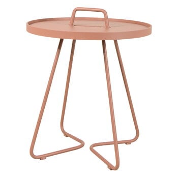 Cane-line On-the-move table, small, dark rose