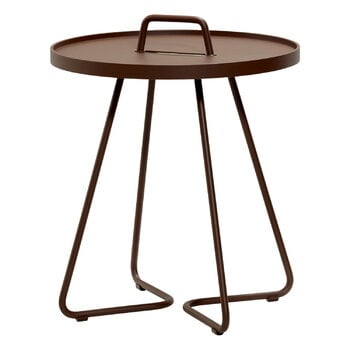 Cane-line On-the-move table, small, mocca