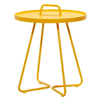 Cane-line On-the-move table, small, yellow