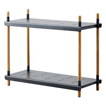 Cane-line Frame shelf, high, teak - aluminium