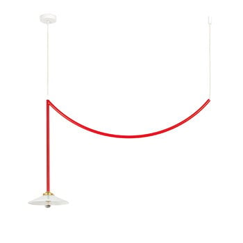 valerie_objects Ceiling Lamp n5, röd