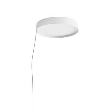 Luceplan Compendium Circle ceiling rose, dimmable DALI, white