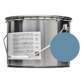 Cover Story Interior paint, 9 L, 018 ERNEST - warm mid blue