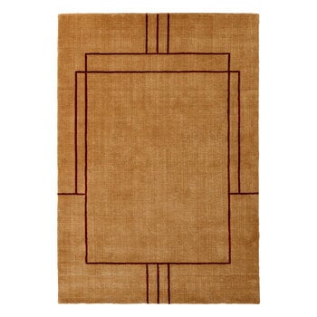 Wool rugs, Cruise AP23 rug, 240 x 170 cm, Bombay golden brown, Brown