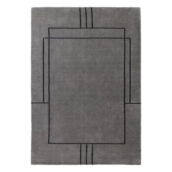 Tapis en laine, Tapis Cruise AP23, 240 x 170 cm, Colombo grey blue, Gris