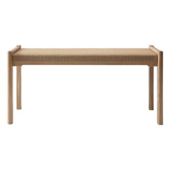 Benches, Detalji bench, 100 cm, oak - papercord, Natural